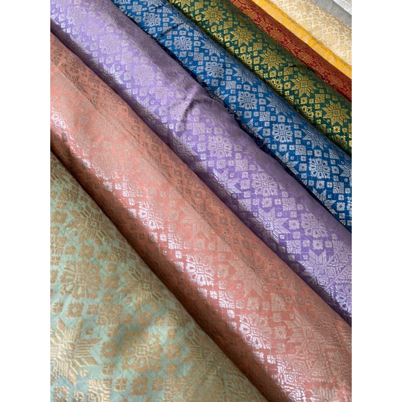 (Indonesian Ethnic Cloth) Palembang Songket/ Premium Thick/Typical Sumatera Songket/Sumatera Woven