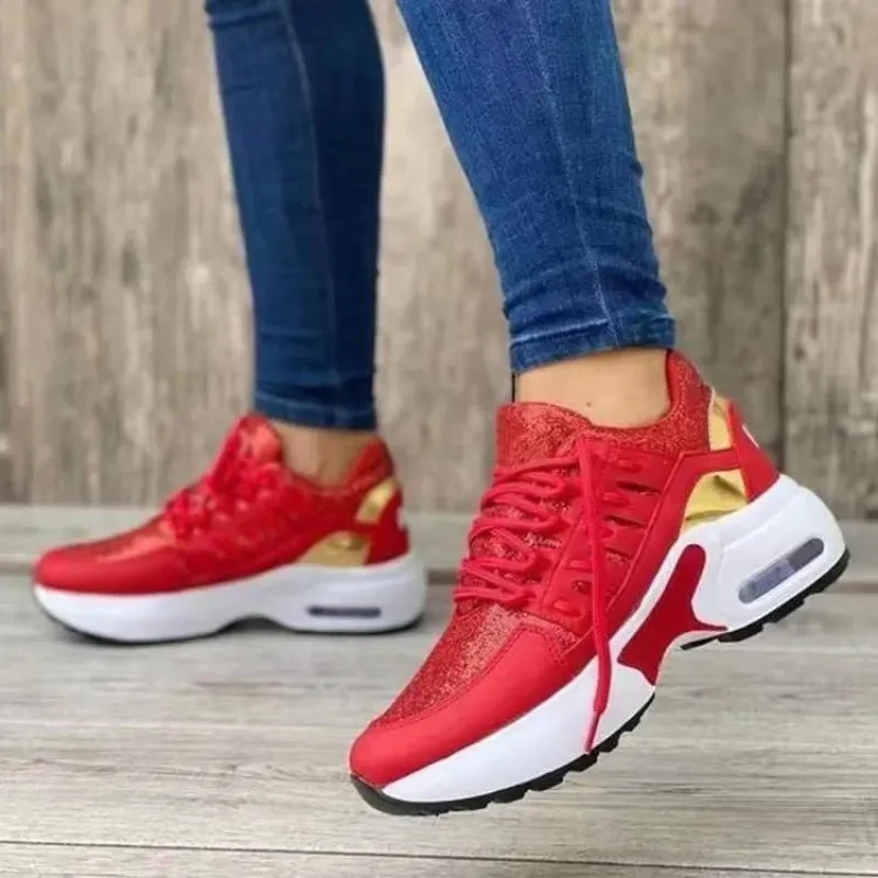 Women's Wedge Running Sneakers