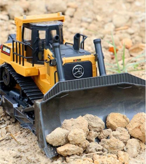 RC Bulldozer 1:16 Scale Remote Control Bulldozer with Alloy Construction