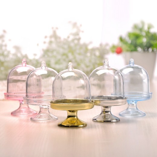 Exquisite Dessert Table Decoration Candy Box Transparent Lamp Shade Plastic Box