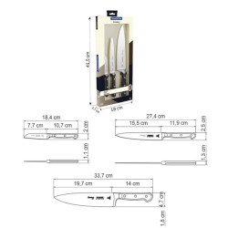Century Knife 3 Piece Set - Tramontina