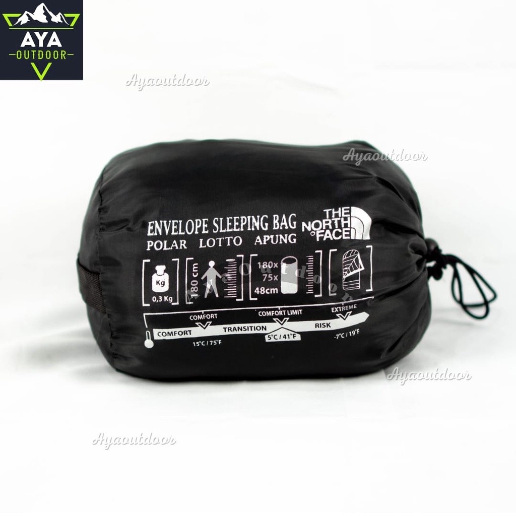 Sleeping Bag Polar Fleece Outdoor Sleeping Bag Polar Fleece Thick Summit Series Soft Warm Camping