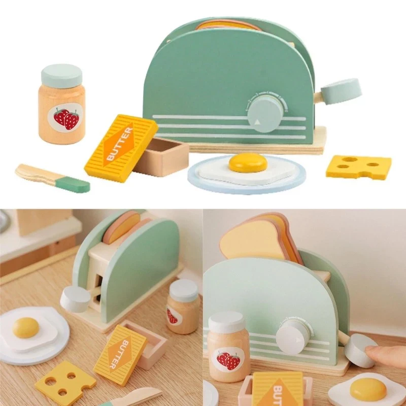 My Little Bread Maker - Wooden Toy Pretend Play Kidsco