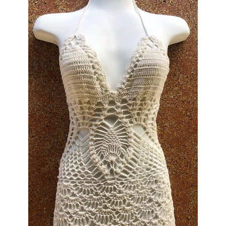 Knitted Bikini Dress Summer Wear