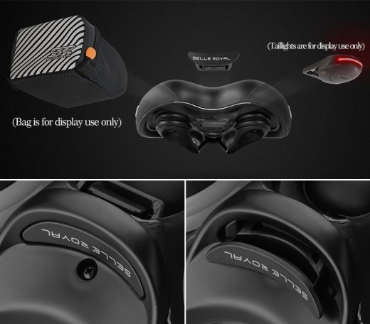 Bicycle hollow cushion