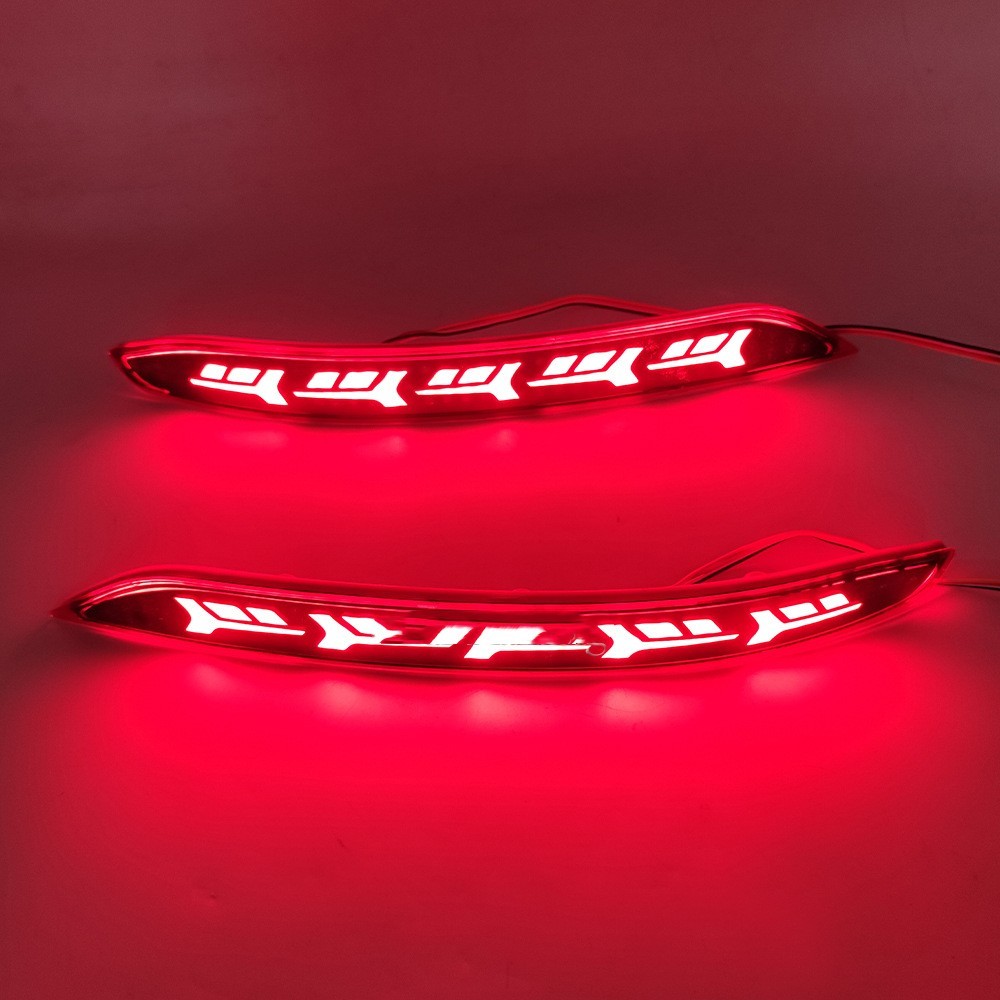 Water Flow Bumper Light Modified Special LED Streamer Steering Brake