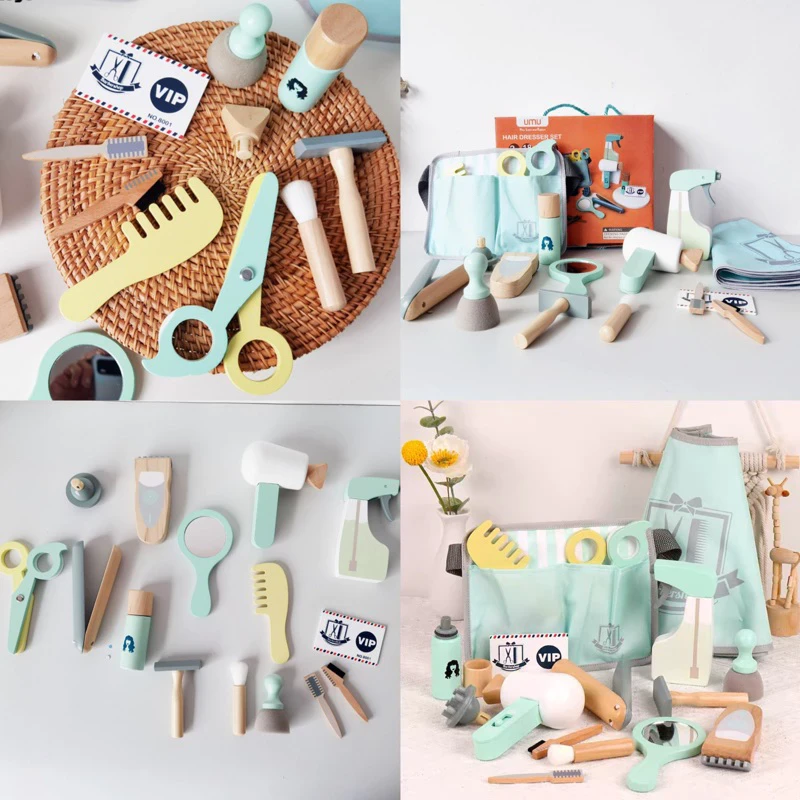 General Make up toys hair dresser pretend toys role play salon children