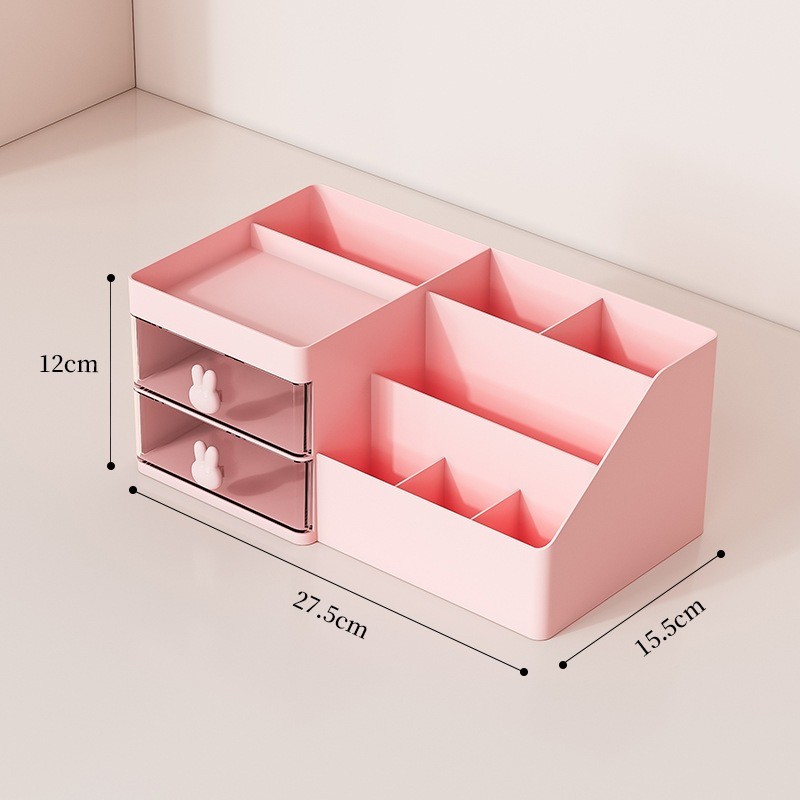 High-Grade Plastic Desktop Cosmetics Storage Box
