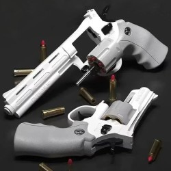 ZP5 357 Revolver Launcher Pistol  EVA Soft Dart Bullet Toy Gun