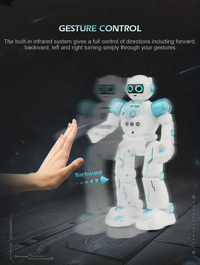 Kedivik Robot, Gesture Control, Obstacle Avoidance, Song And Dance, Intelligent Programming, Auto Demonstration