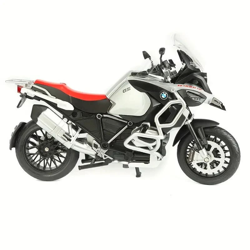 RMZ CITY 1:12 Scale Alloy BMW R1250GS Replica Push-Action Model, Child Toy for Ages 3-6, Collectible Display Vehicle, Boy's Birthday Gift