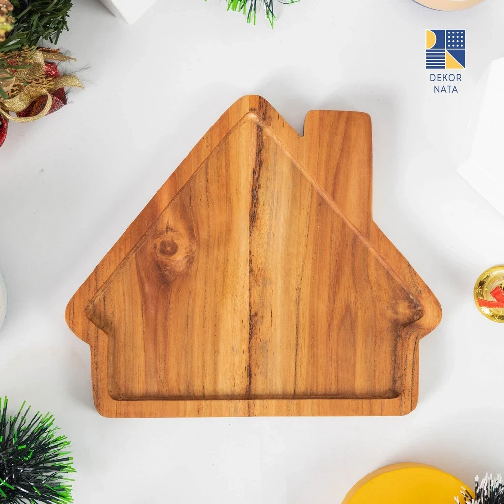 Dekornata Wooden Plate Christmas Editions / Wooden Plate / Christmas Decorations