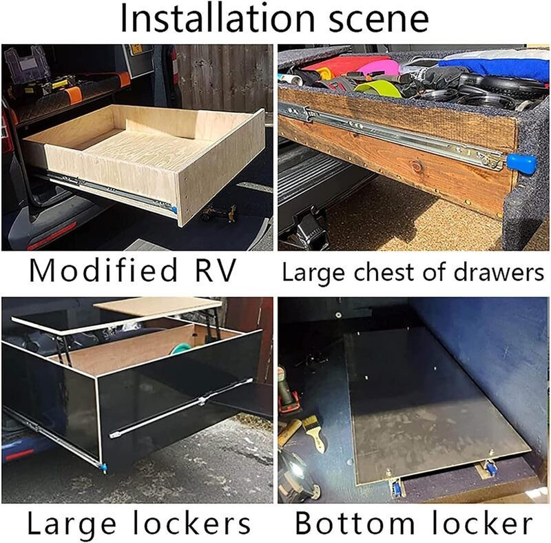 1100mm Drawer Slides Runner