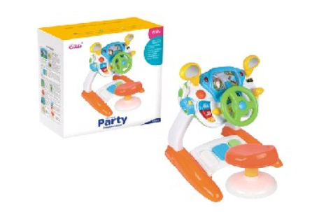 Kids Ride On Car Steering Wheel Driving Toys Role Play Pretend Stool FOR Boys