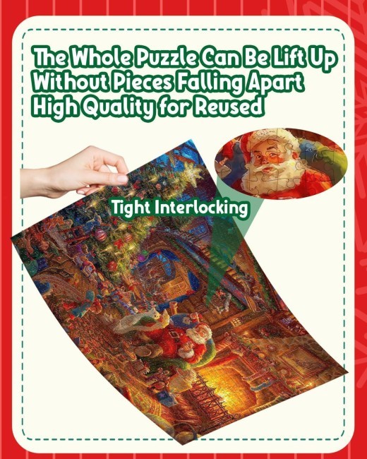 Christmas 24-day Countdown Scene Puzzle