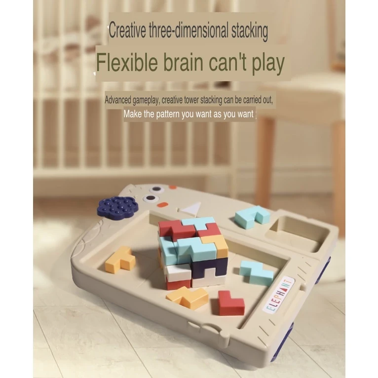 Tetris Building Blocks Puzzle Children's Intelligence Toy Boys Girls Assembled Toys