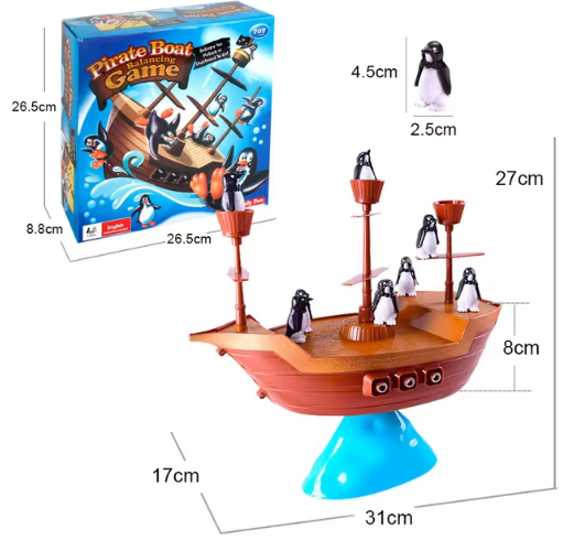 1 Set Pirate Boat Puzzle Desktop