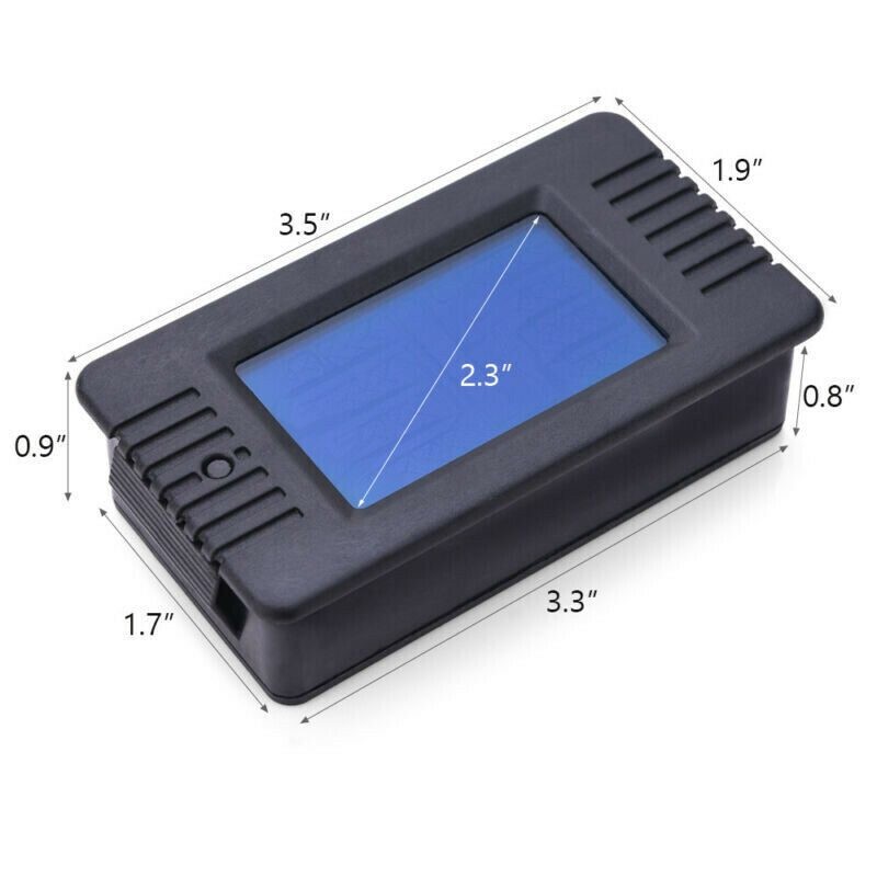 Battery Monitor Current Power Meter 300A Shunt