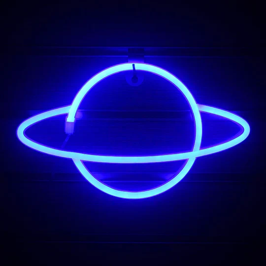 LED Neon Planet Light