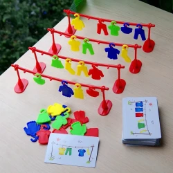 Multi-Person Clothes Drying Training Toy