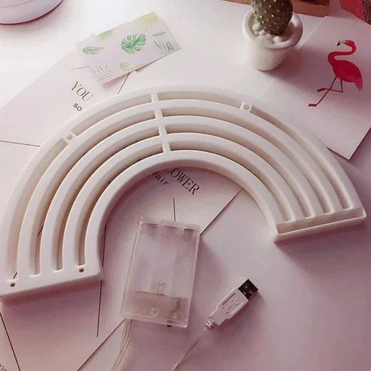 Rainbow LED Neon Decor