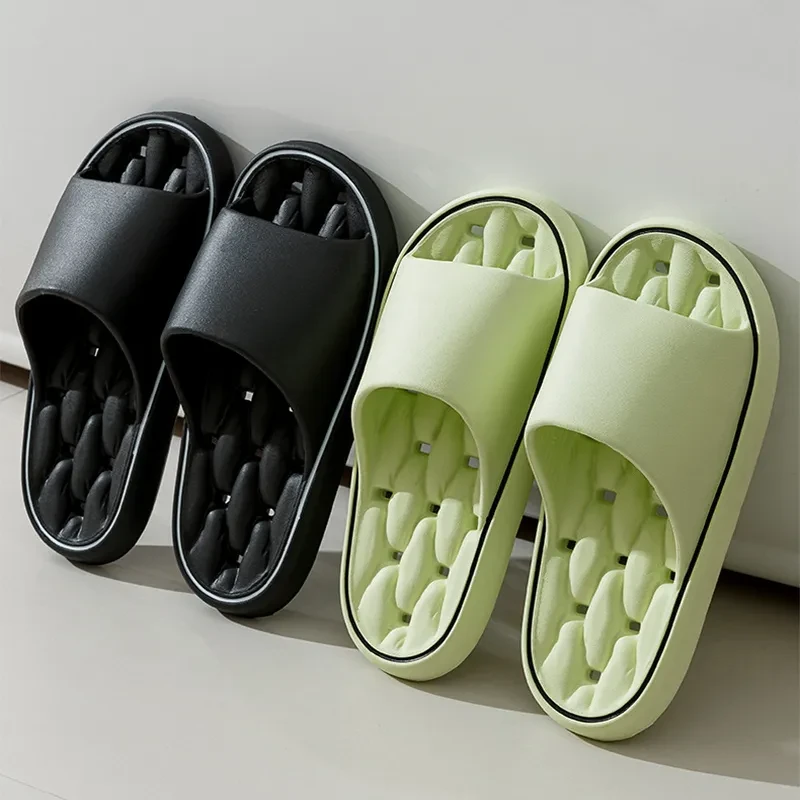 Non-slip Design Bathroom Slippers Home For Women Men