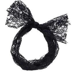 Awesome 80's Headscarf Black