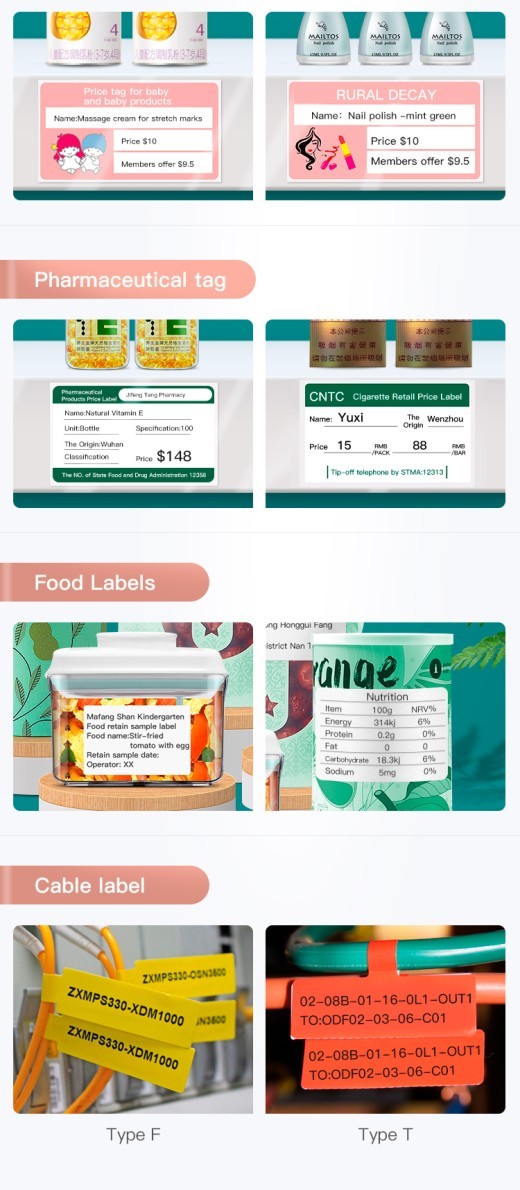 B21 Food Pricing Machine Packaging Date Coding Machine