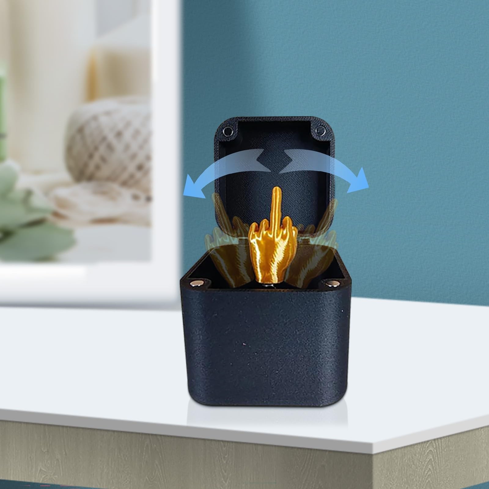 Christmas Prank Gift - Middle Finger in Box