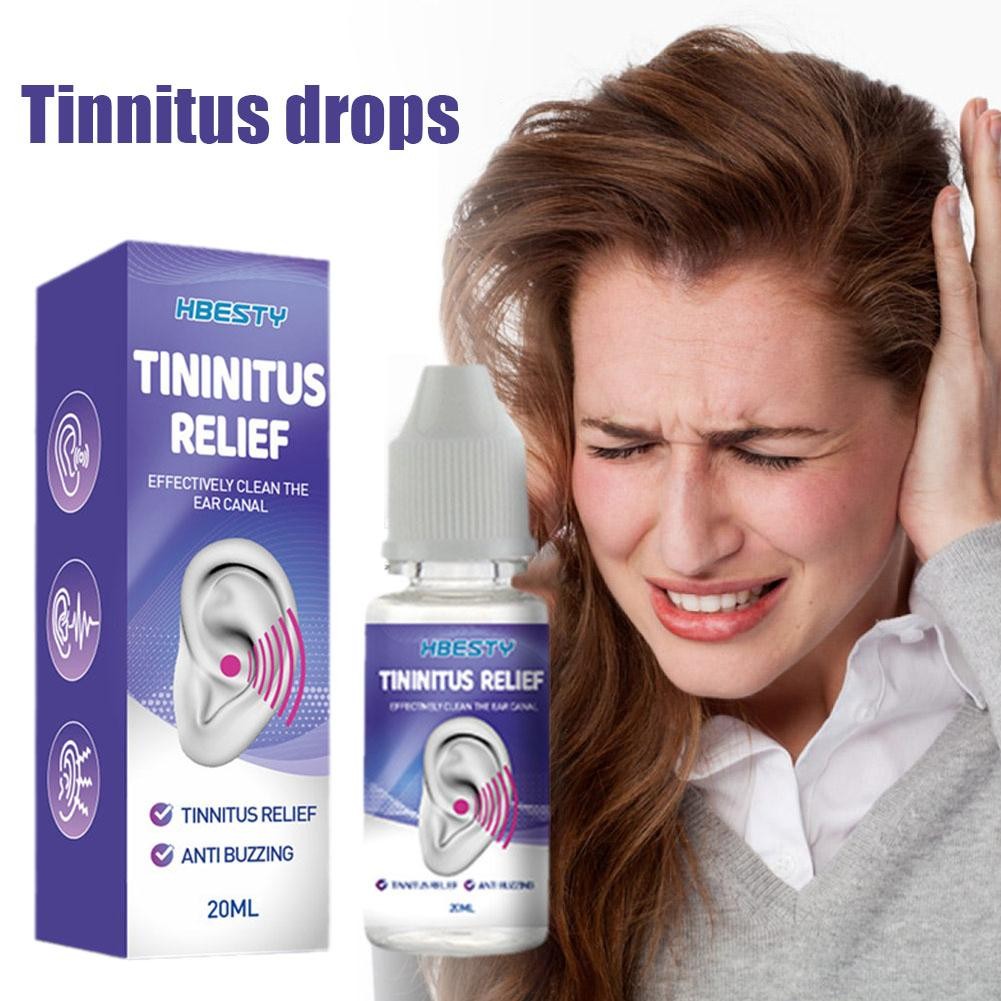 Ear Ringing Relieving Drops - Soften Earwax, Canal Blockage, Earache, and Tinnitus Treatment