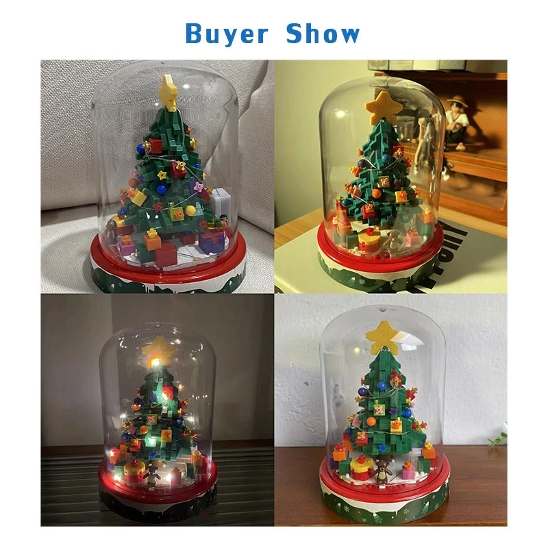 Christmas Day Bricks Christmas Gifts Nano Block Christmas Gift Christmas Tree Christmas Toys Boys Girl Christmas Gifts