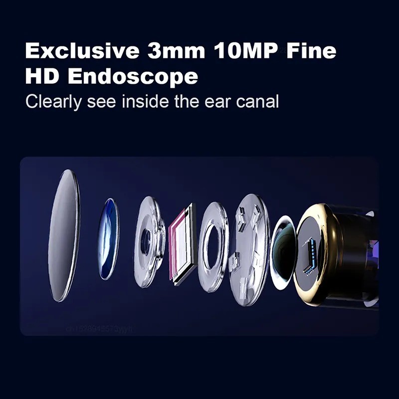 Smart Visual Ear Cleaning Tweezers with LED Light