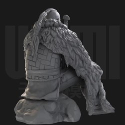 1/24 Scale Resin Figure Model Kit  Ancient Viking Warrior Bjorn Ironside