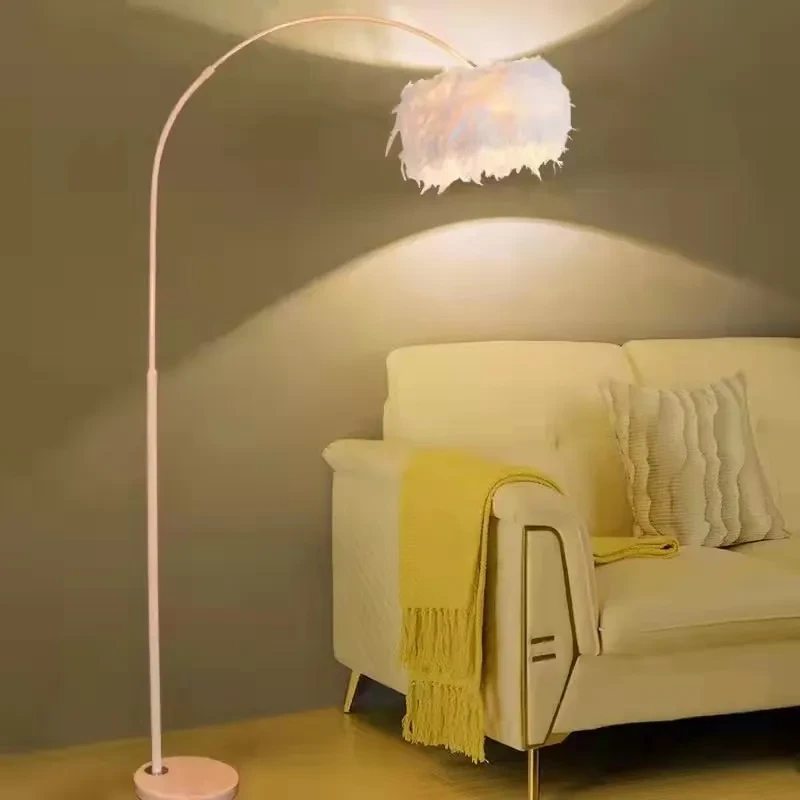 Floor Lamp In Bedroom And Study