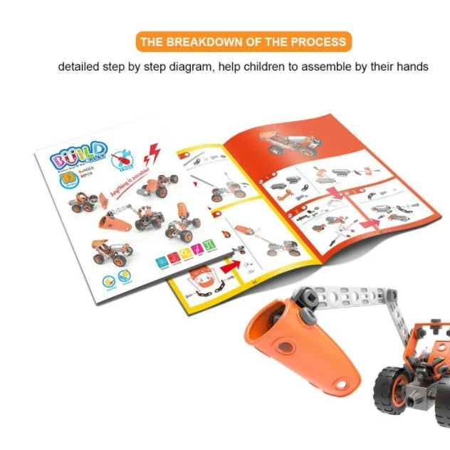 Build Play 10 in 1 3D Puzzle Children's Toys Sharpen Children's Brains and Creativity