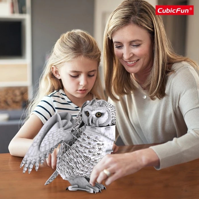 National Geographic Snowy Owl - 3D Puzzle