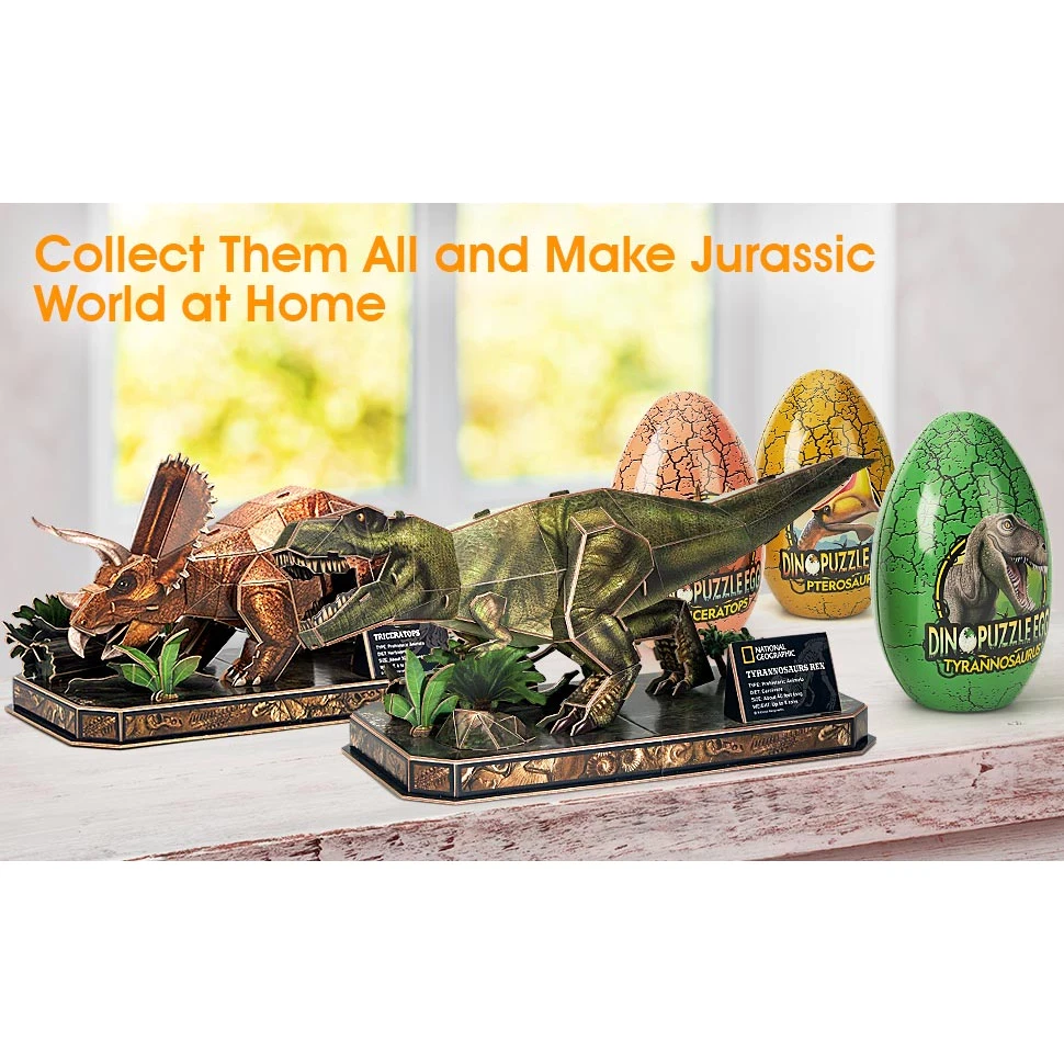 National Geographic Tyrannosaurus Rex (T-Rex) - 3D