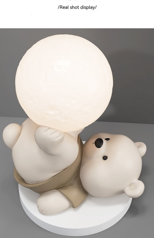 Cute Bear Decoration Home Decoration Bedroom Bedside Night Light