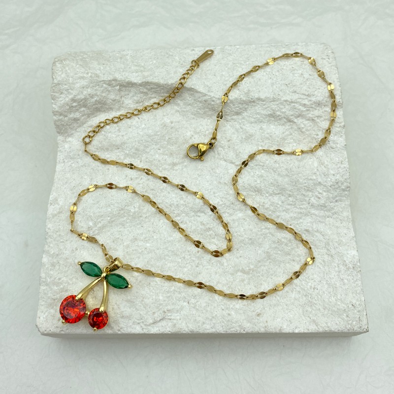 Gold Plated Stainless Steel Necklace