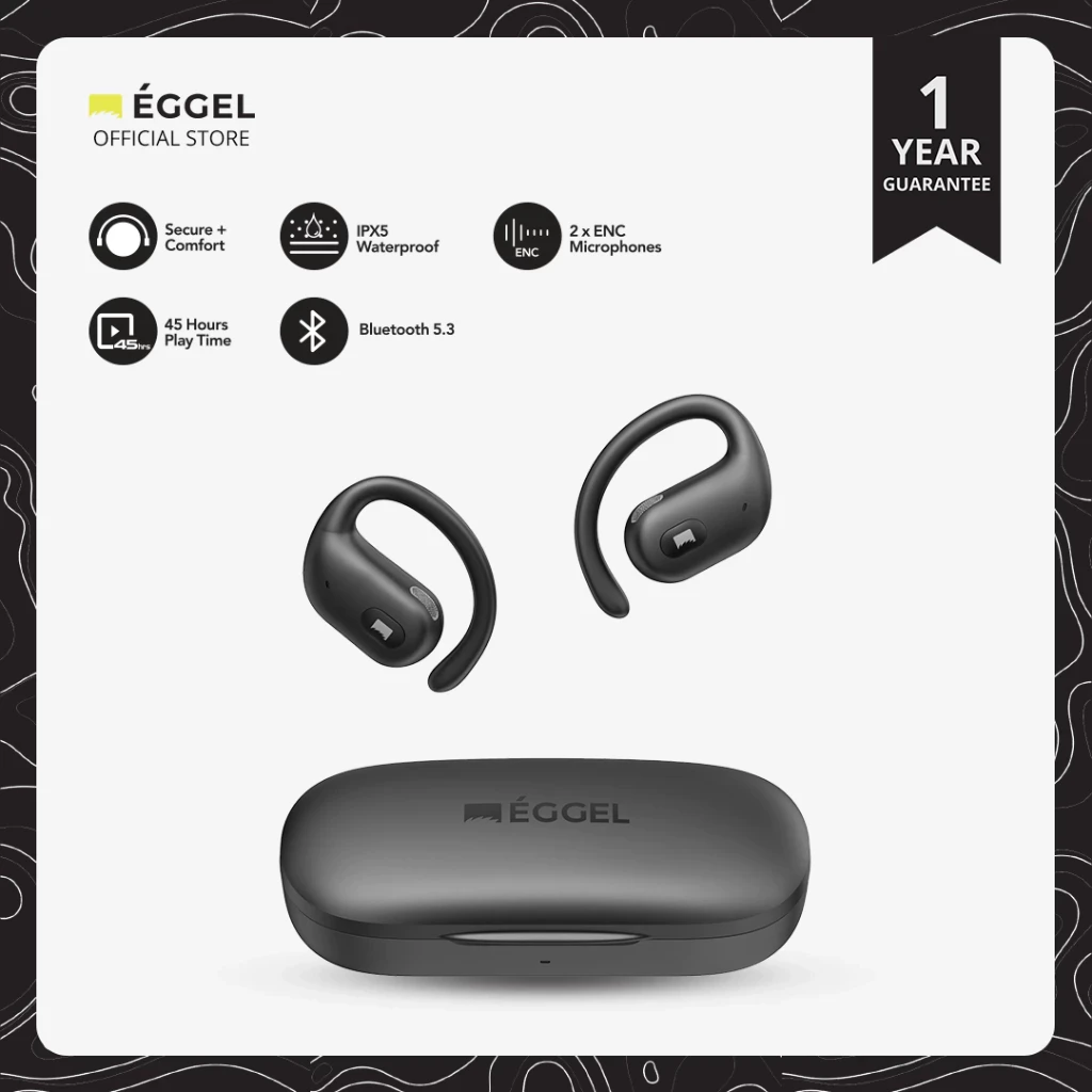 Eggel Runner 2 Open Ear Air Conduction Sports Earphone