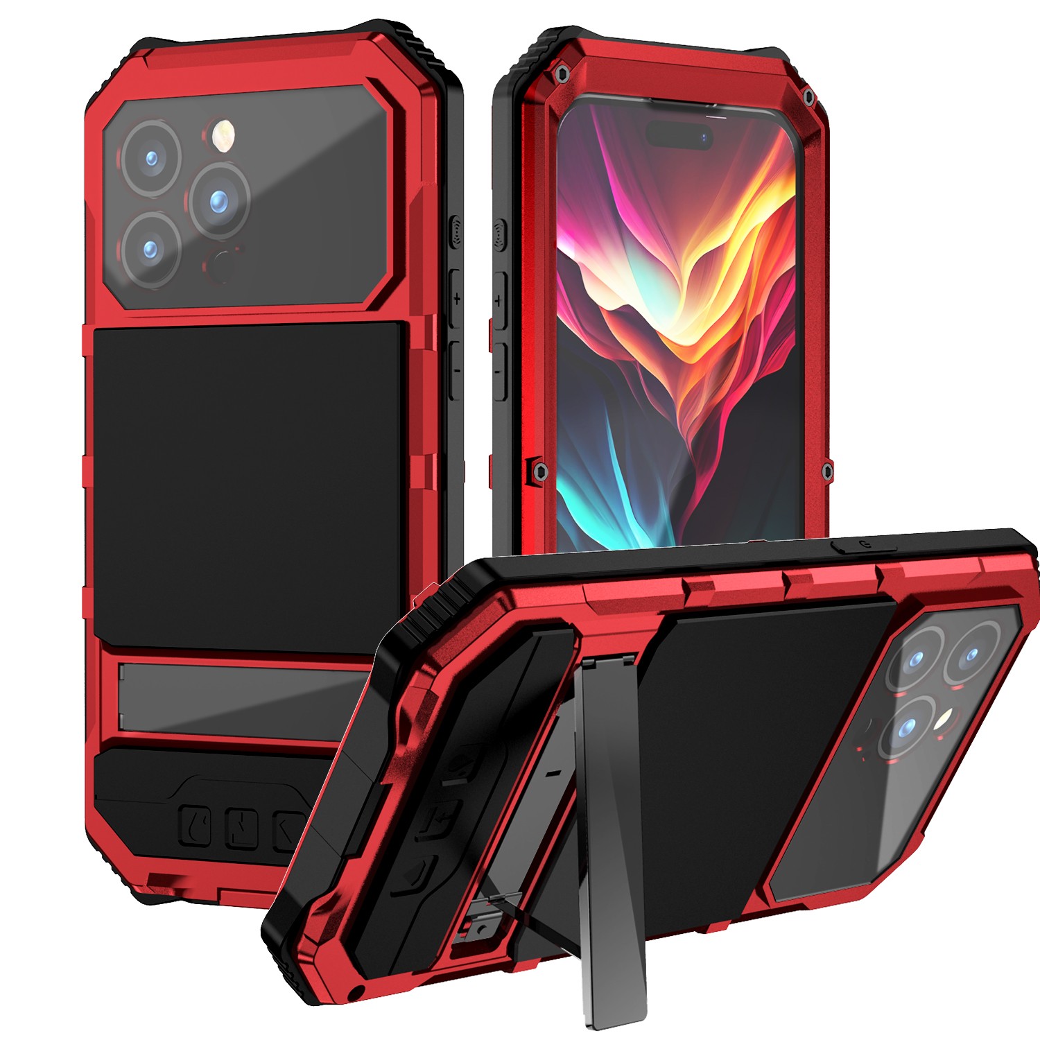 360 Meta Armor Heavy Duty Phone Cover for iPhone 15 Series