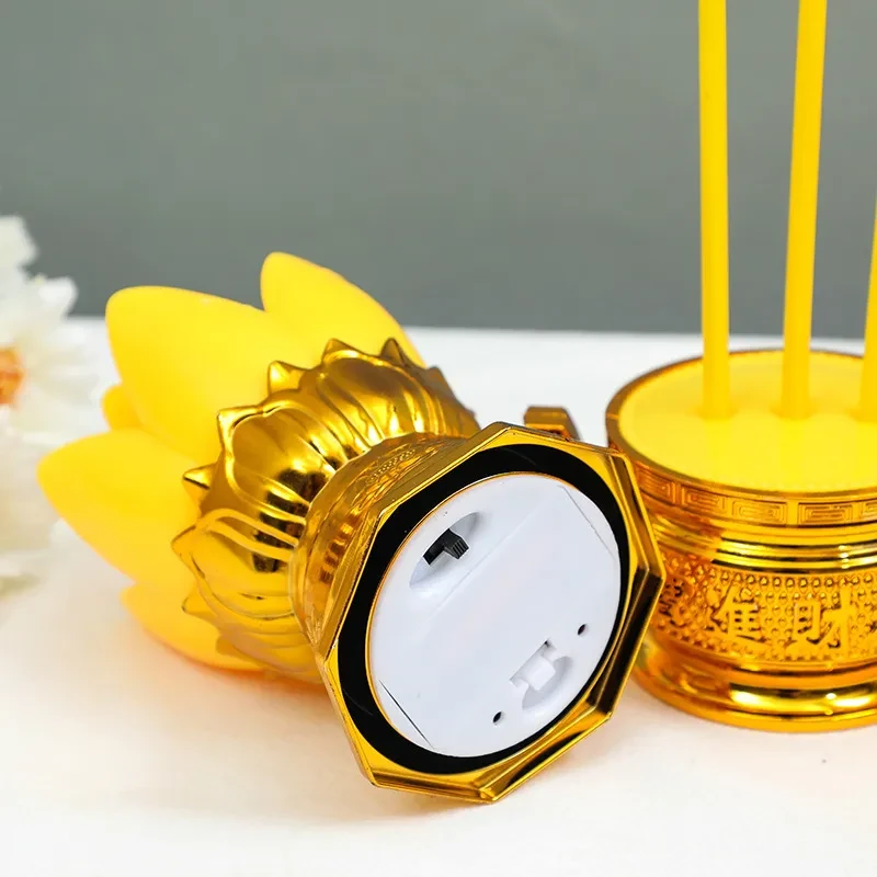 Lotus Lamp Led Simulation Electronic Incense Tube Candle