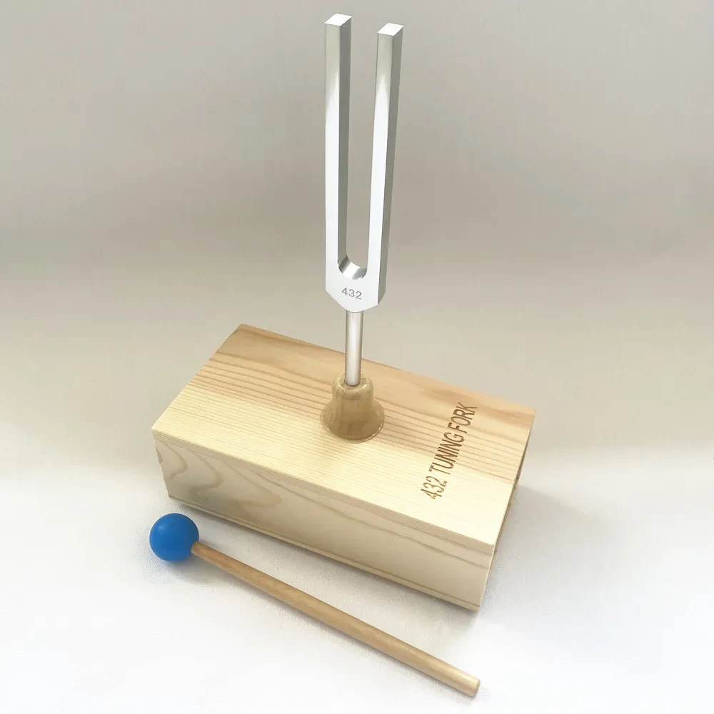 528 432 Tuning Fork With Speaker 432HZ Aluminum Alloy