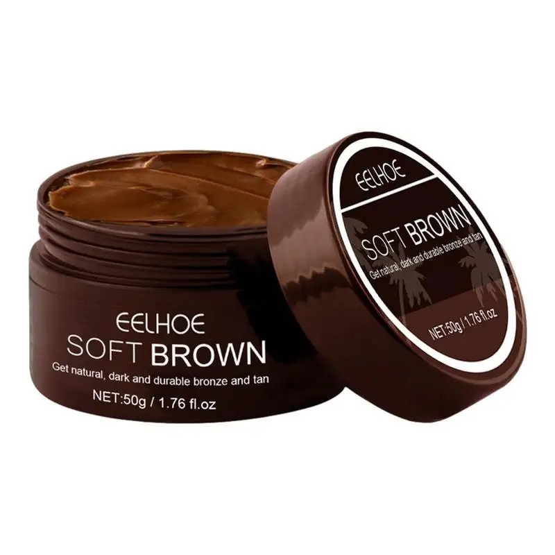 50g Tanning Accelerator Cream Intensive Brown Tanning Gel, Self-Tanning Lotion