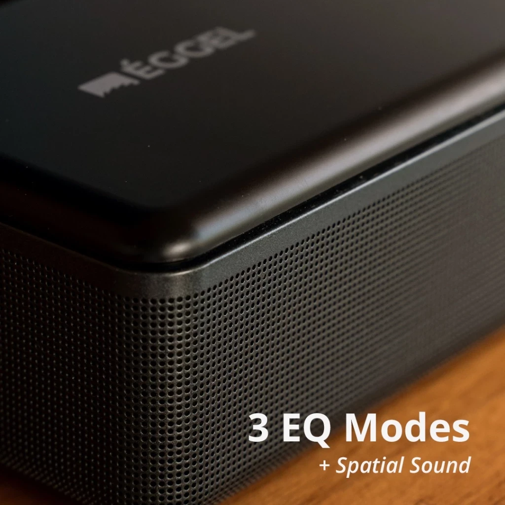 Eggel Stage SoundBar / Sound Bar with Built-In Woofer