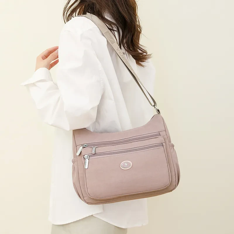 Women's Fashion Nylon Canvas Shoulder Messenger Bag