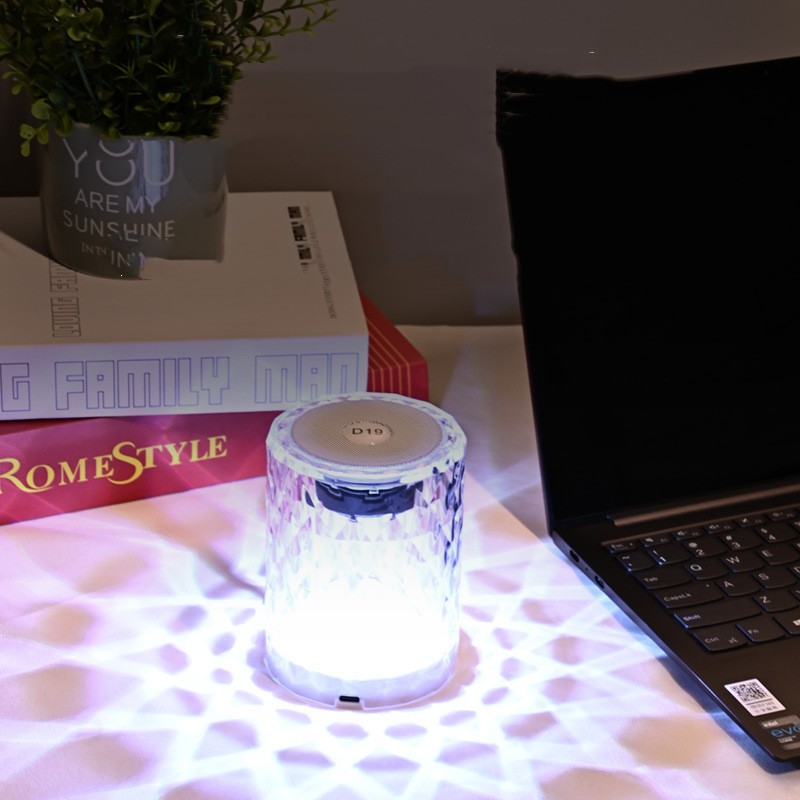 Intelligent AI Colorful Light Bluetooth Speaker