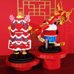 Panda Building Blocks Small Particle Gift Puzzle Decoration Toys