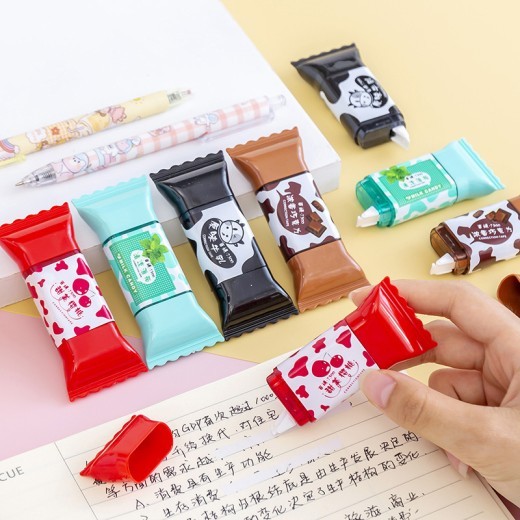 Candy Shape Correction Tape Cartoon Mini Correction Tape