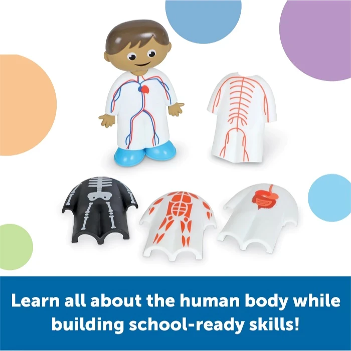 Learning Resources Skill Builders! Human Body Activity Set